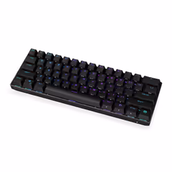 ENDORFY Thock Compact, Avec fil &sans fil, USB + RF Wireless + Bluetooth, Clavier mécanique, QWERTY, LED RGB, Noir
