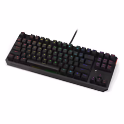 ENDORFY Thock TKL, Avec fil, USB, Clavier mécanique, QWERTY, LED RGB, Noir