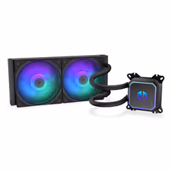 ENDORFY Navis F240 ARGB, Refroidisseur de liquide tout-en-un, 24 cm, 1600 tr/min, 2600 tr/min, Noir
