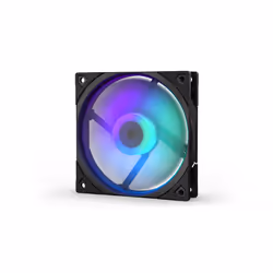 ENDORFY Fluctus 120 PWM ARGB Boitier PC Ventilateur 12 cm Noir, Blanc
