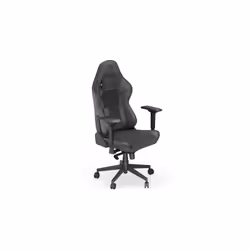 ENDORFY Scrim BK, Siège de jeu sur PC, 120 kg, Siège respirant, Dossier grillagé, 170 cm, 195 cm