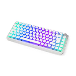 ENDORFY Thock 75% clavier FR sans fil +USB QWERTZ Allemand Blanc