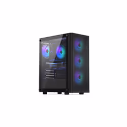 ENDORFY Ventum 200 ARGB, Full Tower, PC, Noir, ATX, micro ATX, Mini-ITX, Verre, Métal, Jouer