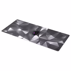 ENDORFY Crystal Black XL Tapis de souris de jeu Noir, Gris, Blanc - Vue supplémentaire 7