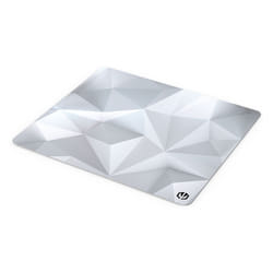 ENDORFY Crystal Onyx White L Tapis de souris de jeu Noir, Blanc