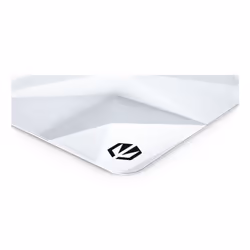 ENDORFY Crystal Onyx White L Tapis de souris de jeu Noir, Blanc