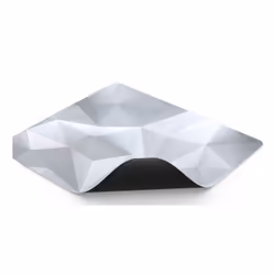 ENDORFY Crystal Onyx White L Tapis de souris de jeu Noir, Blanc - Vue supplémentaire 4