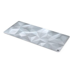 ENDORFY Crystal Onyx White XL Tapis de souris de jeu Noir, Blanc