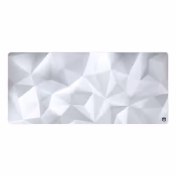 ENDORFY Crystal Onyx White XL Tapis de souris de jeu Noir, Blanc