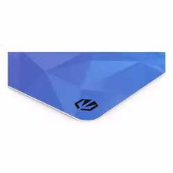 ENDORFY Crystal Blue L Tapis de souris de jeu Noir, Bleu