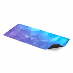 ENDORFY Crystal Blue XL Tapis de souris de jeu Noir, Bleu