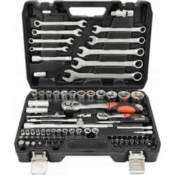 Boite à outils - Awtools - AW39082 - 82 pièces - Plastique - Inclus : douilles et clés