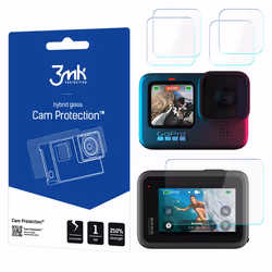 3MK Cam Protection, 1 pièce(s), HERO 9 /10 Black