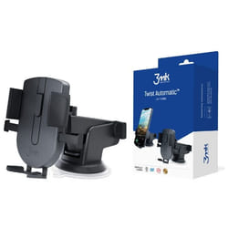 3MK Twist Automatic Car Holder Support passif Mobile/smartphone Noir