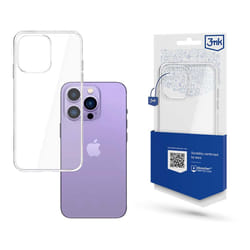 3MK Clear Case coque de protection pour téléphones portables 15,5 cm (6.1") Transparent