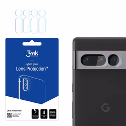 3MK 5903108494946, Google, Google Pixel 7 Pro, Résistant aux impacts, Résistant aux rayures, Incassable, Transparent, 4 pièce ...