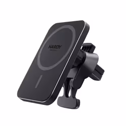 3MK HARDY MagCharger Téléphone portable Noir USB Recharge sans fil Charge rapide Auto