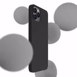 3MK Silicone Case coque de protection pour téléphones portables Noir