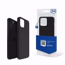 3MK Silicone Case, iPhone 14, Noir