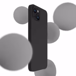3MK Silicone Case coque de protection pour téléphones portables Noir