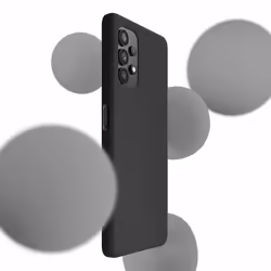 3MK Silicone Case coque de protection pour téléphones portables Noir