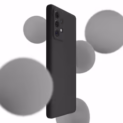 3MK Silicone Case coque de protection pour téléphones portables Noir