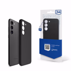 3MK Silicone Case, Galaxy S23+, Noir