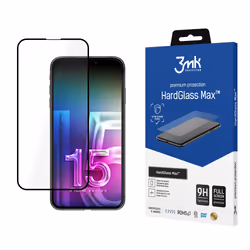 3MK HardGlass Max, iPhone 15 Pro, 1 pièce(s)