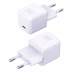 3MK Hyper Charger Universel Blanc Secteur Charge rapide Intérieure