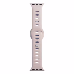 3MK 5903108565776, Bracelet de montre, Apple, Watch series 1/2/3/4/5/6/7/8/9/SE/Ultra, Silicone, Acier inoxydable, 42/44/45/4 ...