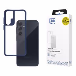 3MK Satin Armor Case+, Housse, Samsung, Galaxy A55 5G, 16,8 cm (6.6"), Bleu, Transparent