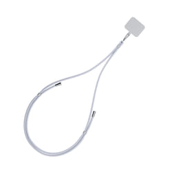 3MK EasyClip sangle Téléphone portable Nylon, Zinc Gris, Argent
