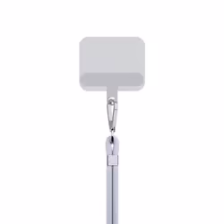 3MK EasyClip sangle Téléphone portable Nylon, Zinc Gris, Argent