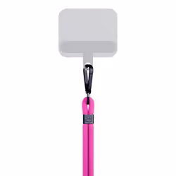 3MK EasyClip sangle Téléphone portable Nylon, Zinc Noir, Rose