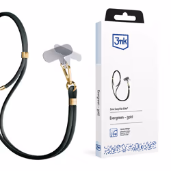 3MK EasyClip Elite, Téléphone portable, Nylon, Zinc, Or, Vert, Boîte avec crochet