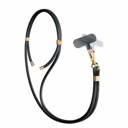 3MK EasyClip Elite sangle Téléphone portable Nylon, Zinc Or, Vert