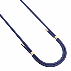 3MK EasyClip Elite sangle Téléphone portable Nylon, Zinc Bleu, Or