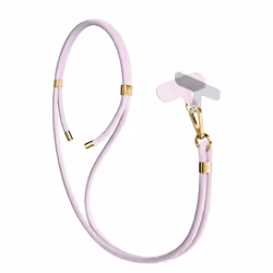 3MK EasyClip Elite sangle Téléphone portable Nylon, Zinc Or, Rose