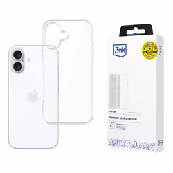 3MK Clear Case, Housse, Apple, Iphone 16 Plus, 17 cm (6.7"), Transparent