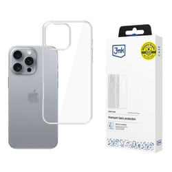 3MK Clear Case coque de protection pour téléphones portables 16 cm (6.3") Housse Transparent