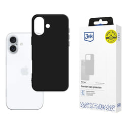 3MK Matt Case coque de protection pour téléphones portables 17 cm (6.7") Housse Noir