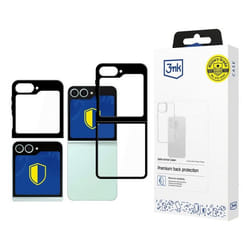 3MK Satin Armor Case+ coque de protection pour téléphones portables 17 cm (6.7") Housse Noir, Transparent