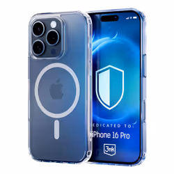 3MK MagCase, Housse, Apple, iPhone 16 Pro, 16 cm (6.3"), Transparent