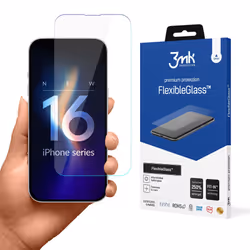 3MK FlexibleGlass, Apple, iPhone 16 Pro Max, Résistant aux chutes, Résistant aux rayures, Résistant aux impacts, 1 pièce(s)