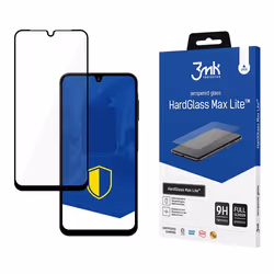 3MK HardGlass Max Lite, Samsung, Galaxy A16, Résistant aux rayures, Noir, Transparent, 1 pièce(s)