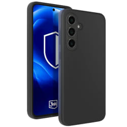 3mk Coque silicone Samsung S24 FE - Noir