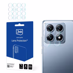 3MK Lens Protection, Xiaomi, 14T, 14T Pro, Break resistant, Résistant aux rayures, Transparent, 16 pièce(s)
