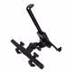 Support Voiture Tablette - Noir - Fixation Ventouse - Rotatif 360° - Compatible 12-20 cm