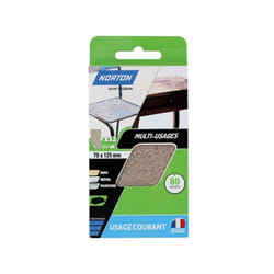 Patins pour cale a poncer 70x125 grain 80 - Norton