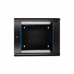 Extralink 6U 600X600 AZH WALL-MOUNTED RACKMOUNT CABINET SWING TYPE BLACK Rack monté sur le mur Noir